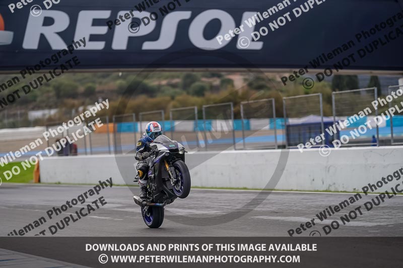 25 to 27th november 2017;Jerez;event digital images;motorbikes;no limits;peter wileman photography;trackday;trackday digital images